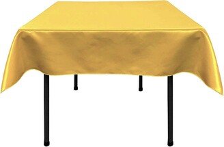 Polyester Bridal Satin Table Tablecloth | Yellow, Choose