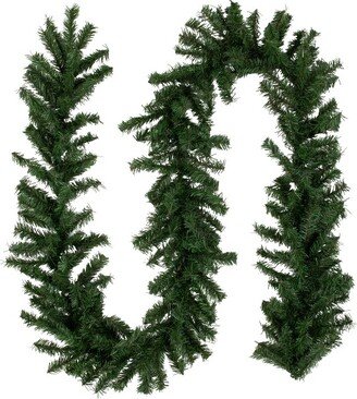 Northlight 9' x 10 Unlit Green Canadian Pine Artificial Christmas Wreath