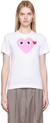 White Heart Patch T-Shirt