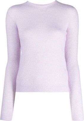 Fine-Knit Crew-Neck Jumper-AD