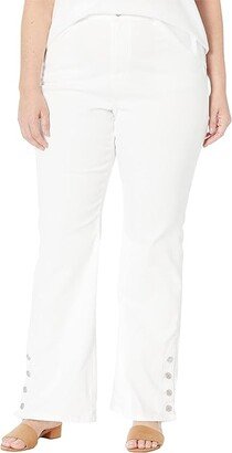 Size Selma Shaneck Flare Denim (White) Women's Jeans