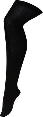 Women's Plus Size Tights 1Pp Plush Lin - Black - C/D