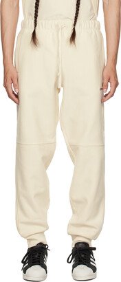 Beige American Script Sweatpants