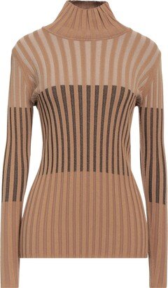 SIMONA CORSELLINI Turtleneck Camel