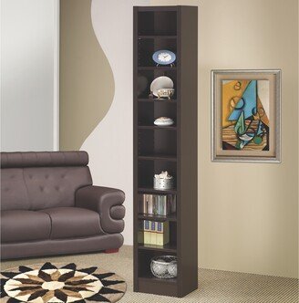 Contemporary Modern Space Saving Design Display Bookcase