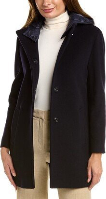 Wool & Cashmere-Blend Coat-AF