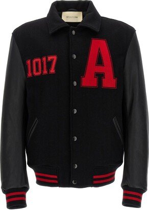 'Logo Varsity' bomber jacket