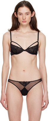 Black Gardenia Demi Bra