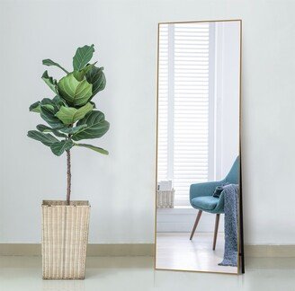 TONWIN Full Length Mirror, Large Full Body Floor Mirror Wall Hanging Leaning