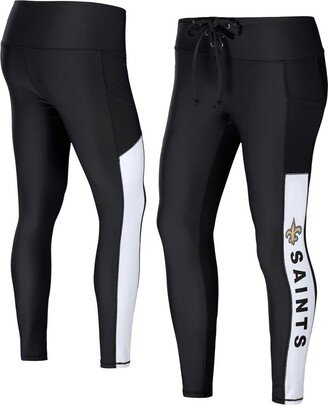 Women's Wear by Erin Andrews Black New Orleans Saints Leggings