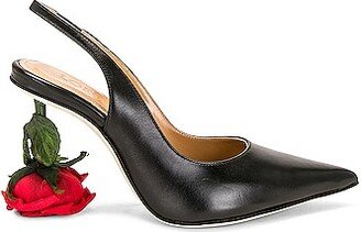 Rose 100 Sling Back Heel in Black