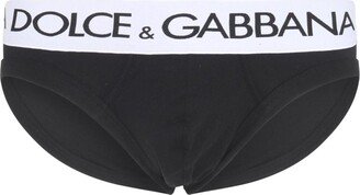 Elasticated Logo Waist Briefs-AE