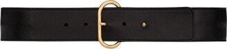 Lacquered Leather Belt