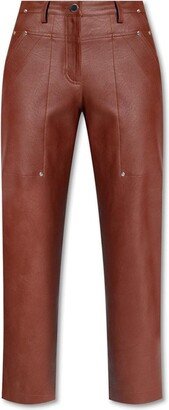 Vegan Leather Trousers