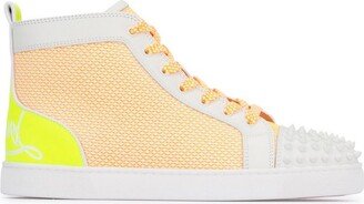 Lou Spikes Embellished Hig-Top Sneakers