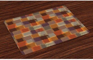 Geometric Place Mats, Set of 4