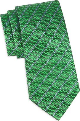 Stripe Bold Silk Jacquard Tie