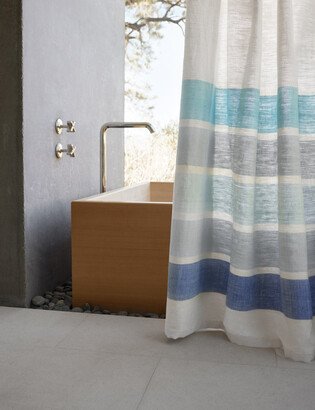 Lulu and Georgia Omo Shower Curtain by Bolé Road Textiles