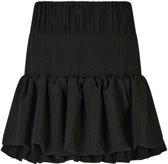 Rabanne Layered Ruffled Mini Skirt