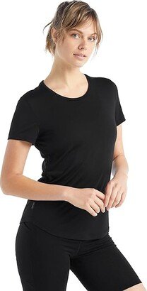 Sphere II Short Sleeve Tee (Black) Women's Clothing