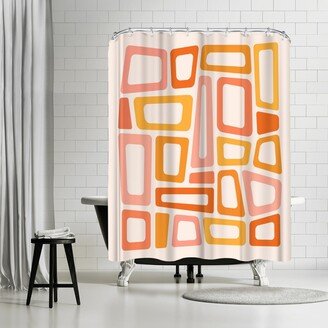 Mellow Midcentury by Modern Tropical - Shower Curtain