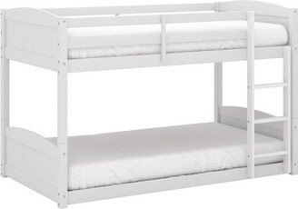 Twin Over Twin Alexis Wood Arch Floor Kids' Bunk Bed