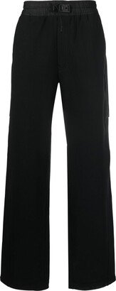 Straight-Leg Cut Trousers