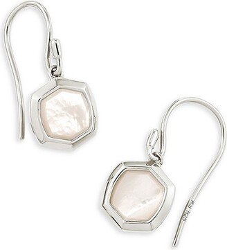 Davis Mother Of Pearl Small Drop Earrings