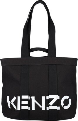 Logo Printed Large Tote Bag