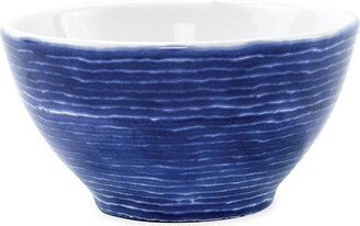 Viva Santorini Ceramic Stripe Cereal Bowl