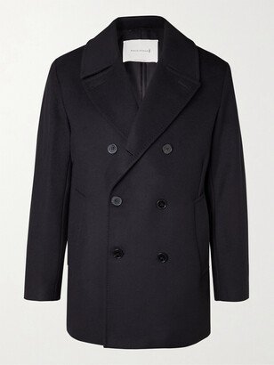 Dalton Wool and Cashmere-Blend Peacoat-AA