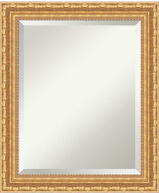 Beveled Wood 24.5x20.5 Wall Mirror