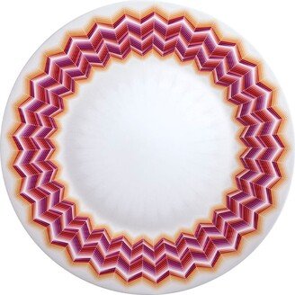 MISSONI HOME COLLECTION Zig Zag Jarris charger plate