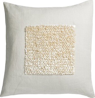 Fameed Khalique Ltd Grace Embroidered Linen Cushion