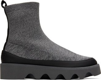 Gray United Nude Edition Bounce Fit-3 Boots