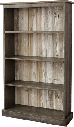 Kunkle Holdings, LLC 5' Bookshelf with Wooden Back