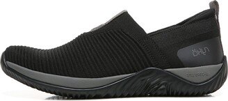 Women's Echo Knit Slip-On Sneaker Black/Grey 7.5 W