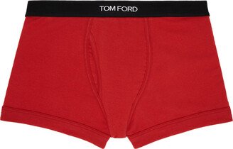 Red Jacquard Boxers