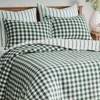 Kalen Gingham Cotton Quilt