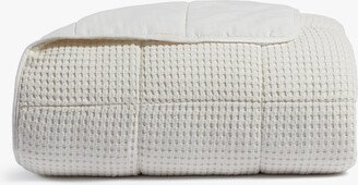 Full/Queen Organic Waffle Quilt