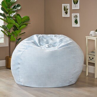 Madison Faux Suede 5-foot Beanbag Chair