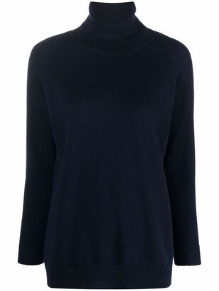 Roll Neck Cashmere Jumper-AA