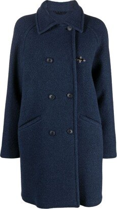 Jacqueline double-breasted wool coat