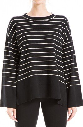 Stripe Crewneck Sweater-AB