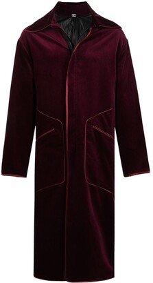 Velour Duster Coat