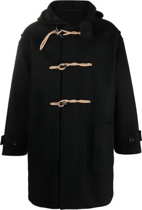 Wool Blend Duffle Coat-AA