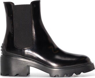 lug-sole Chelsea boots-AA