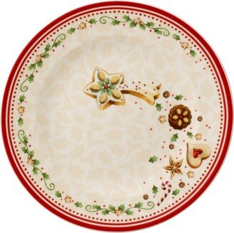 Winter Bakery Delight Falling Star Salad Plate