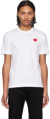 White Invader Edition Heart T-Shirt-AA