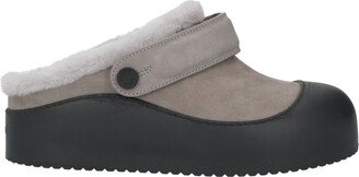 Mules & Clogs Grey-AC